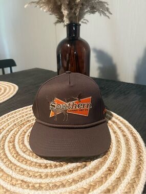 Brown Rope-Front Cap